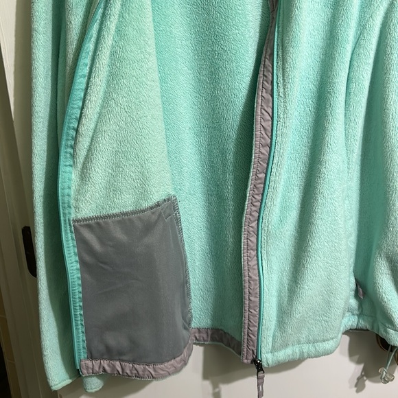 Very Nice Ladies’ Free Country Light Teal Sherpa Full Zip Jacket, Size XX-Large - Picture 8 of 8
